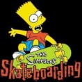 Bart Simpson Skateboarding